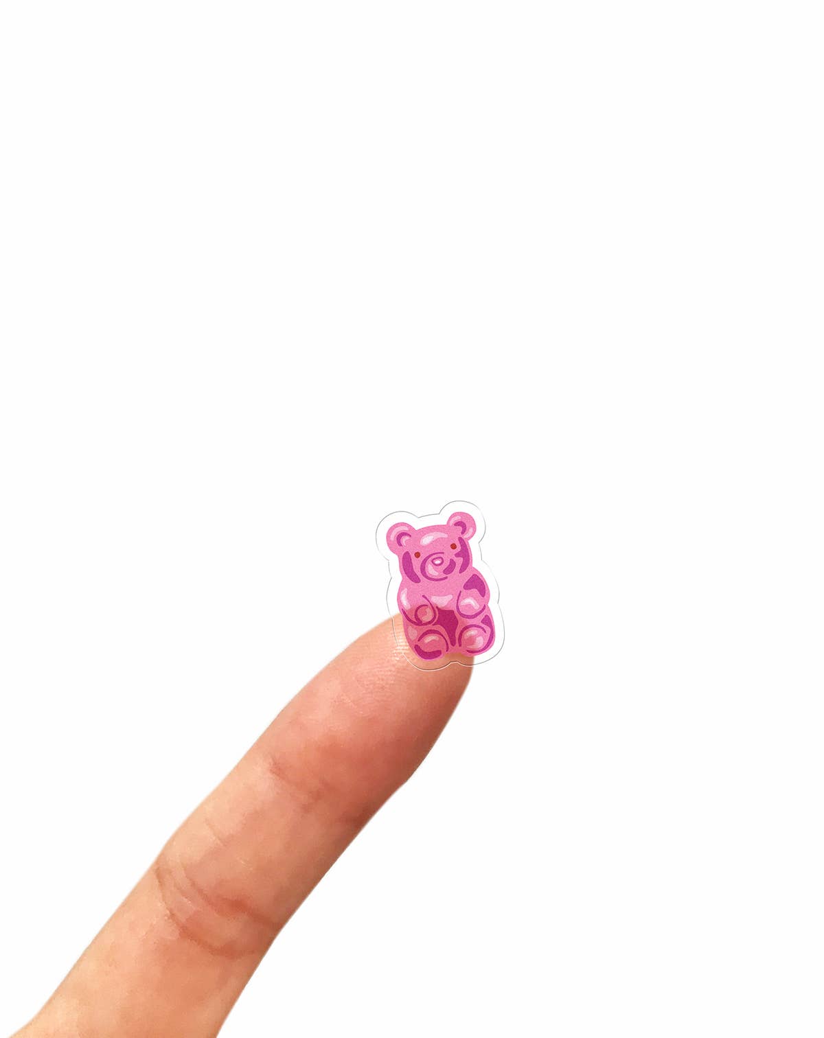 Gummy Bears Clear Stickers