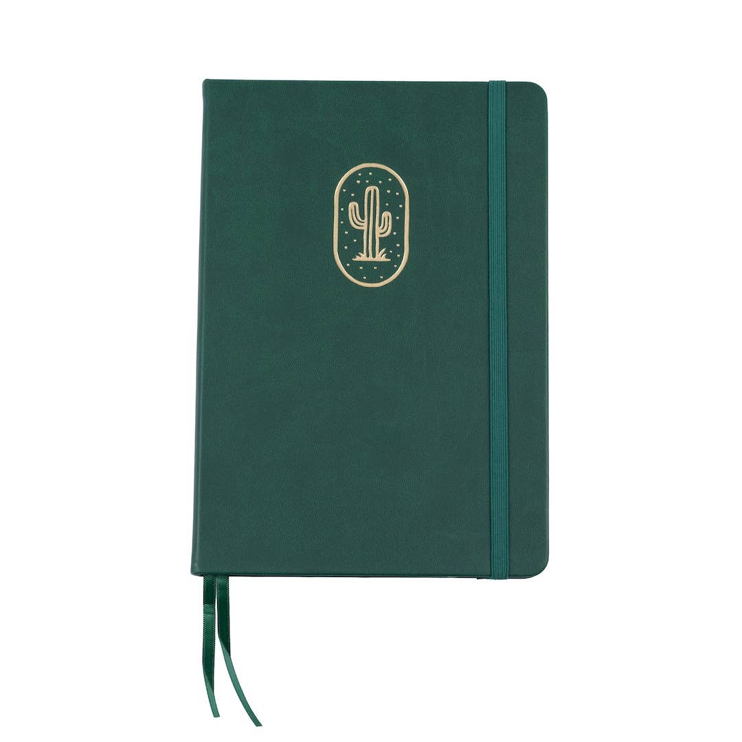 Bobo Black Dot-Grid Journal - Cactus