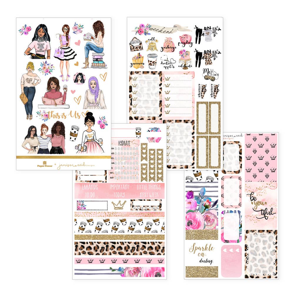 Be-You-tiful Weekly Sticker Kit
