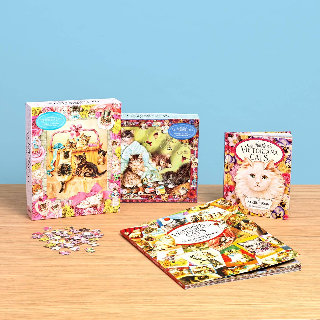 Cynthia Hart's Victoriana Cats: The Sticker Book
