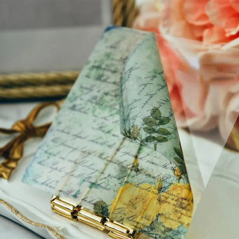 Vintage Vellum Sticker Paper