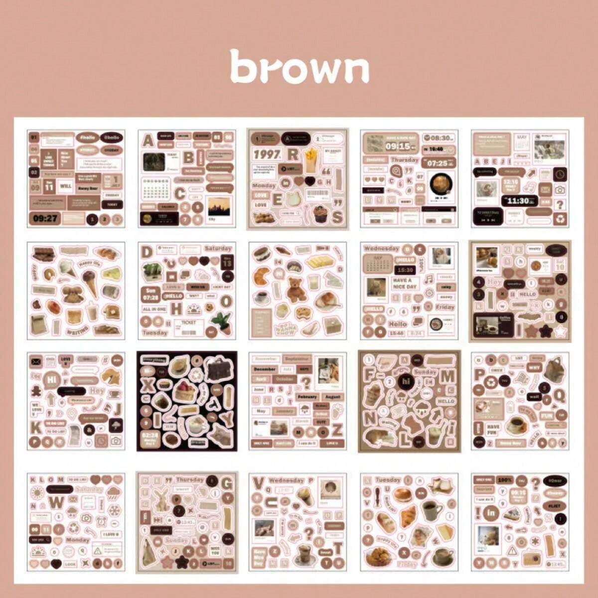 Collage Freedom Sticker Book