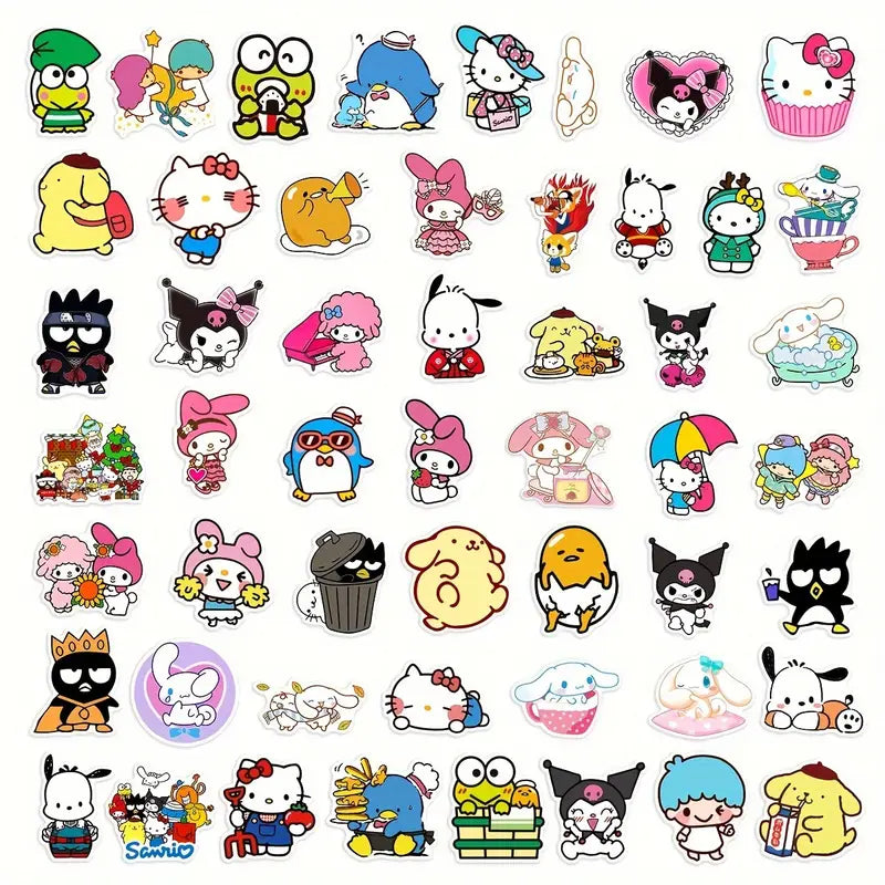 Kawaii 50 pc Sticker Pack