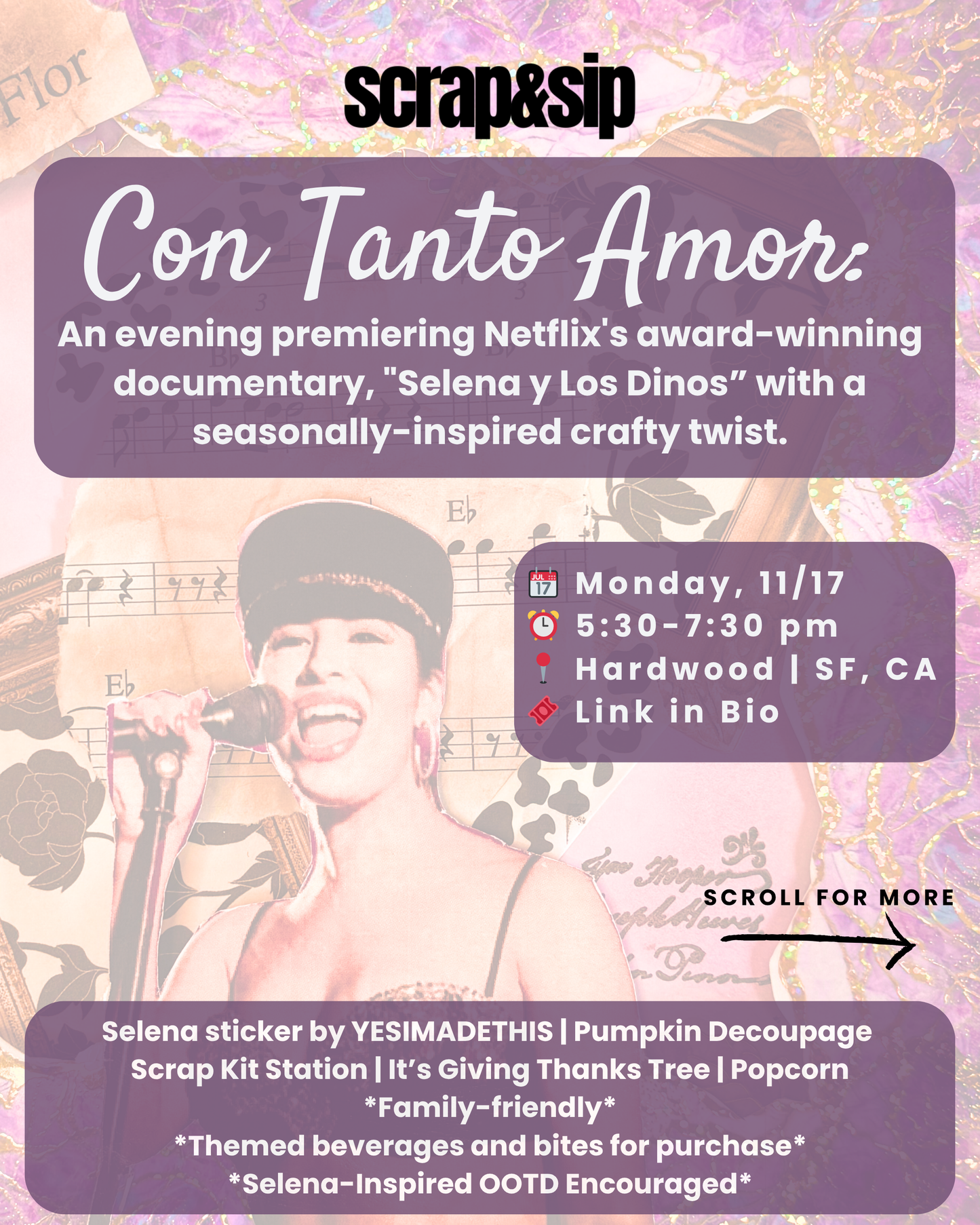 Con Tanto Amor: The premiere of Selena y Los Dinos with a crafty twist.