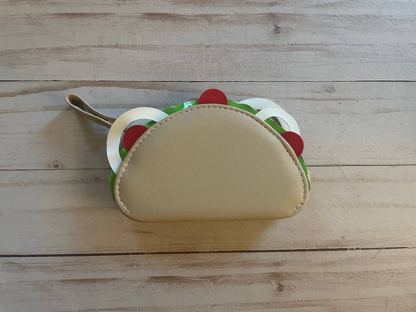 Taco Kawaii Faux Leather Coin Purse