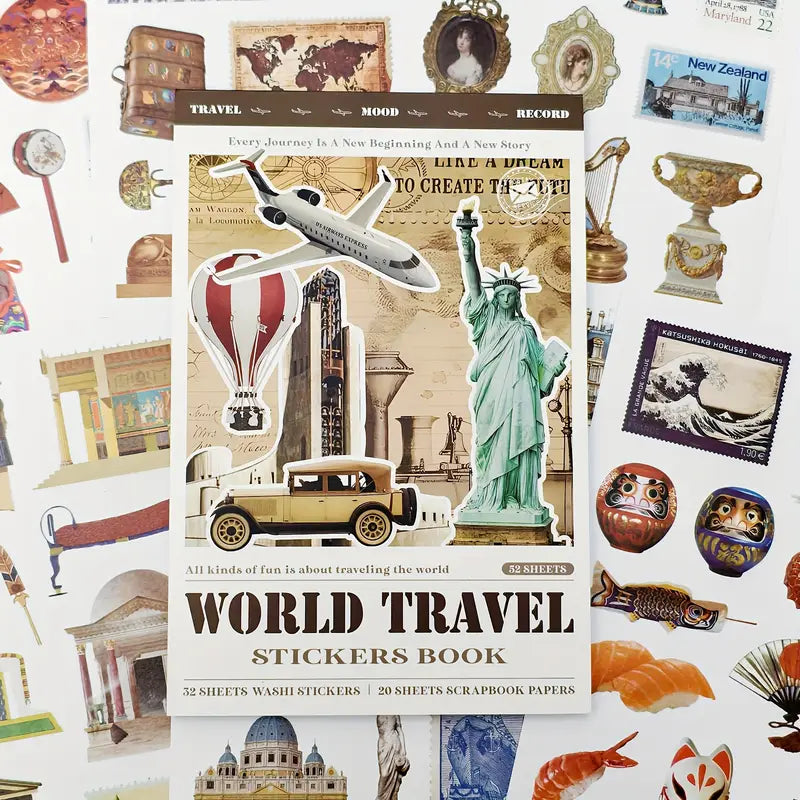 World Travel Sticker Book