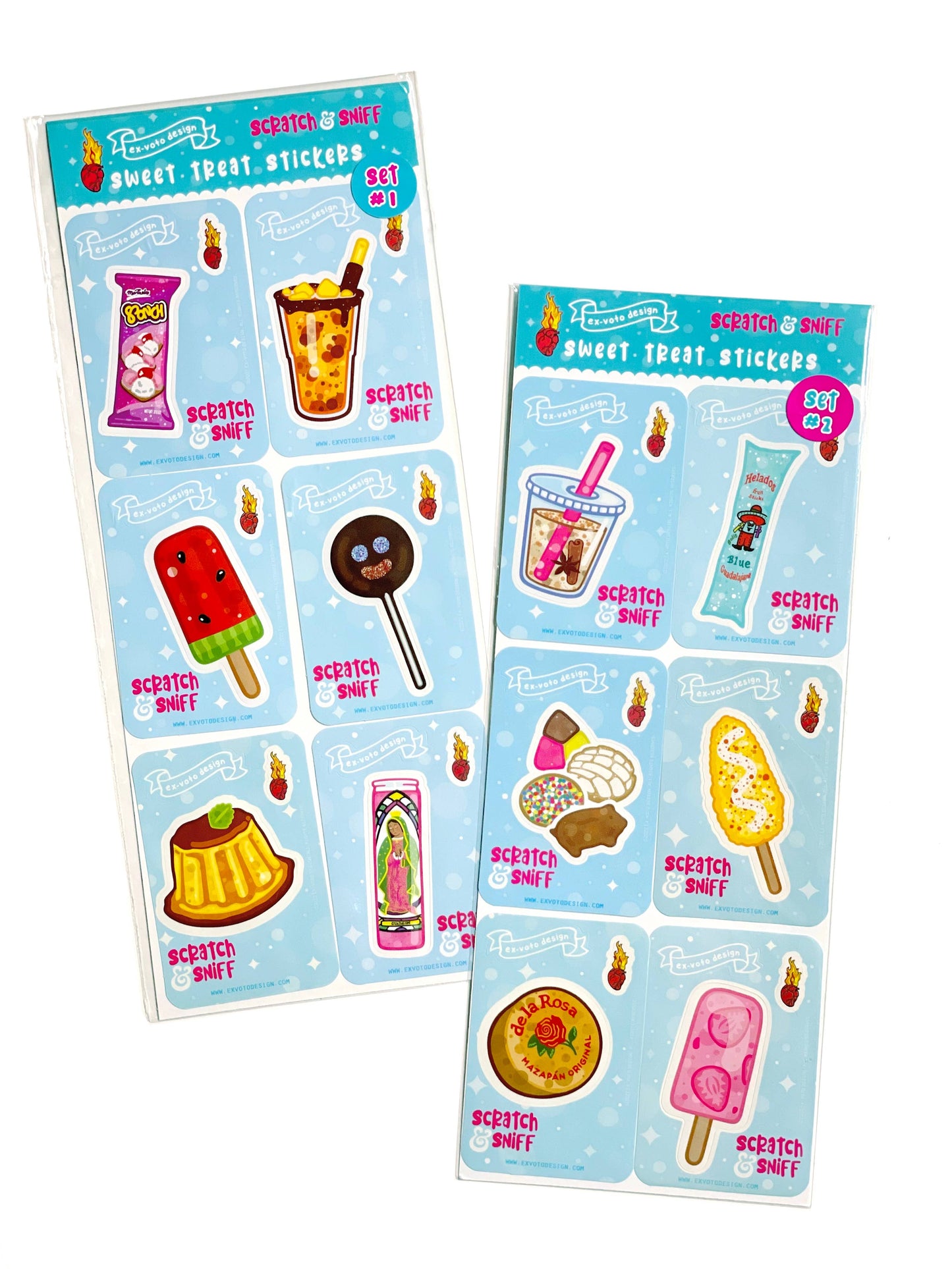 SCRATCH & SNIFF Sweet Sticker Pack (SET 2)
