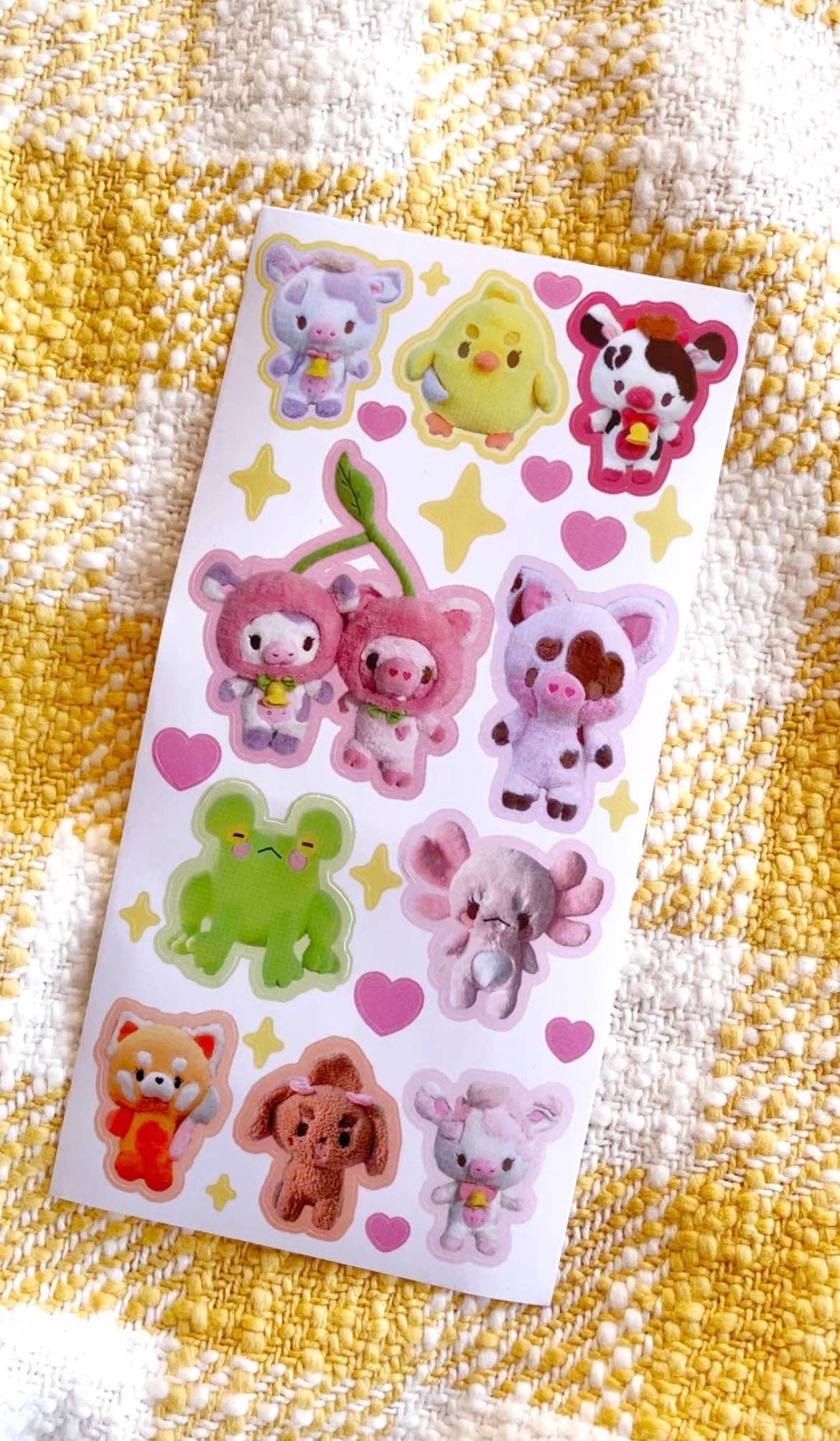 Basura Gang Plushies Sticker Sheet