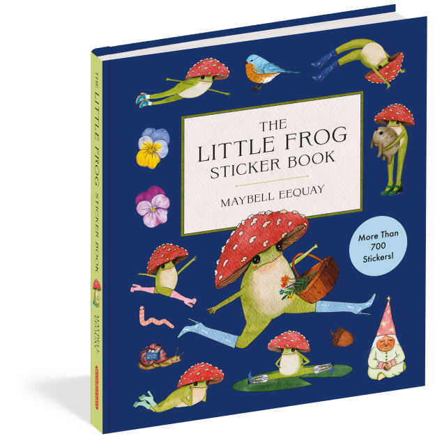 The Little Frog Sticker Book