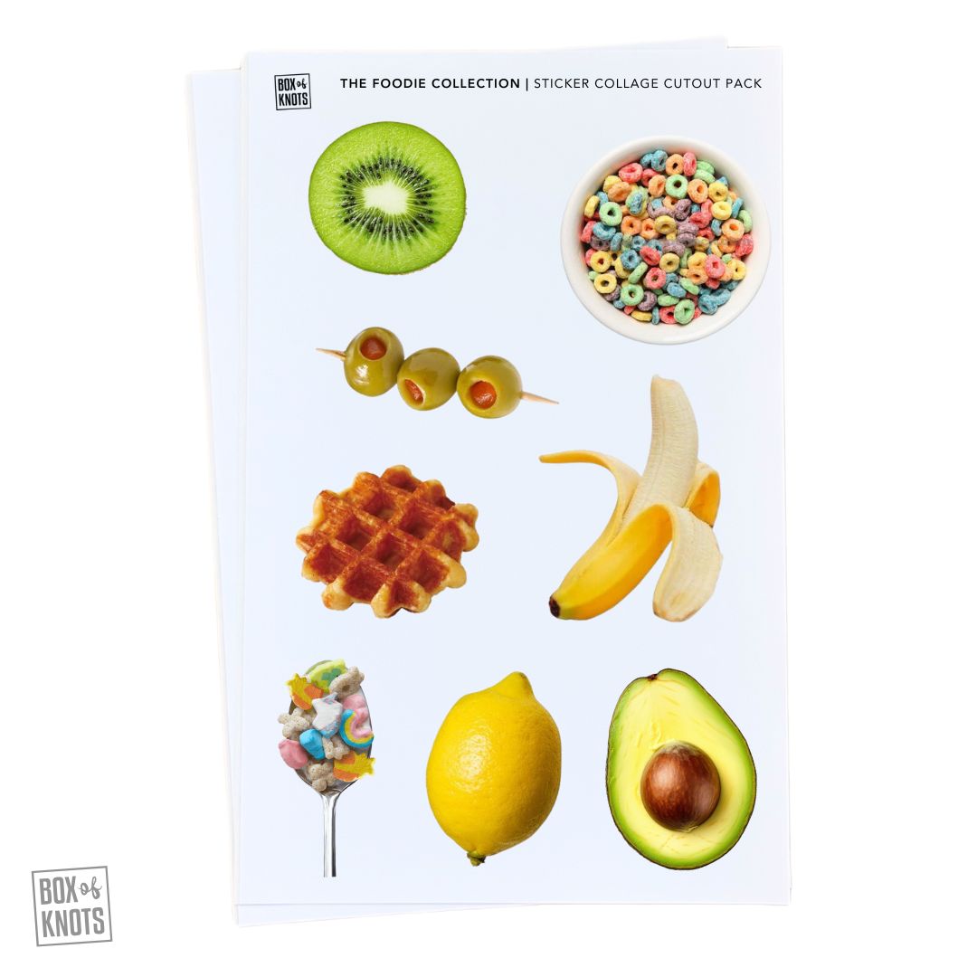 Box of Knots Sticker Kit - The Foodie Collection