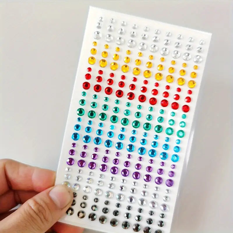 Gem Rhinestone Stickers
