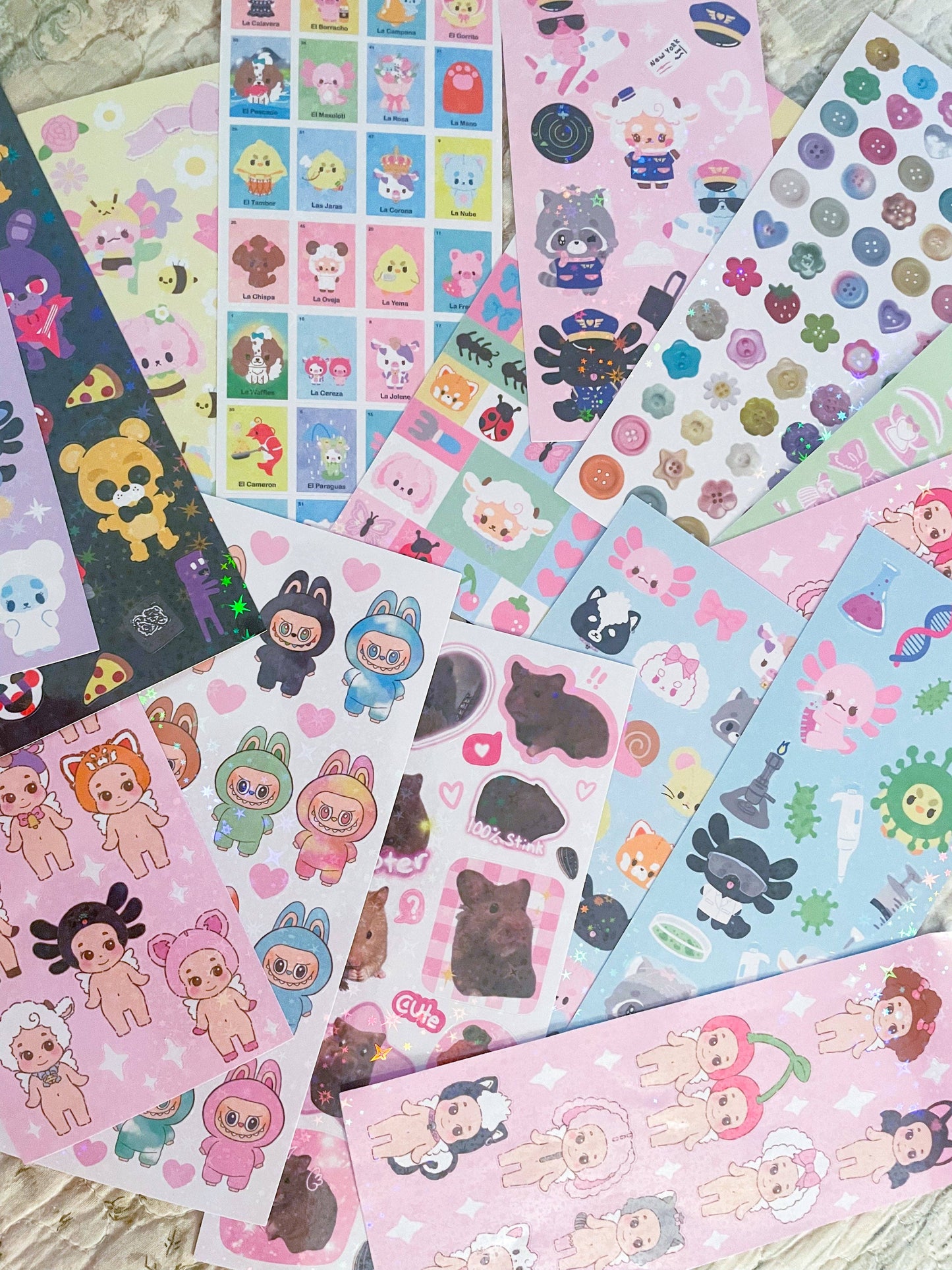 Fufu Sticker Sheet