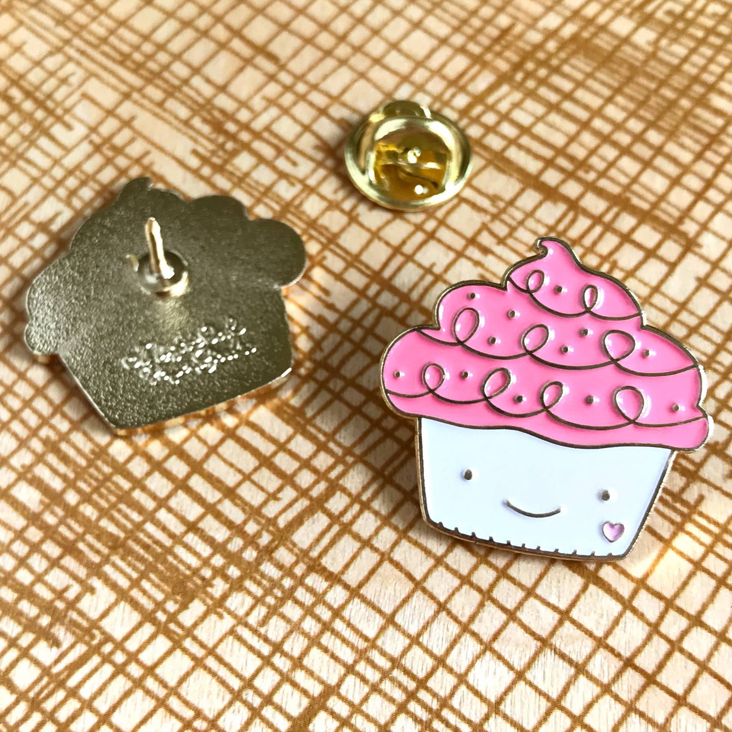 Cupcake Enamel Pin