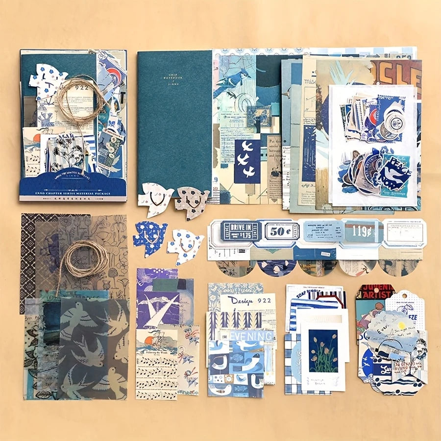 Vintage Scrapbook/Junk Journal Starter Kit