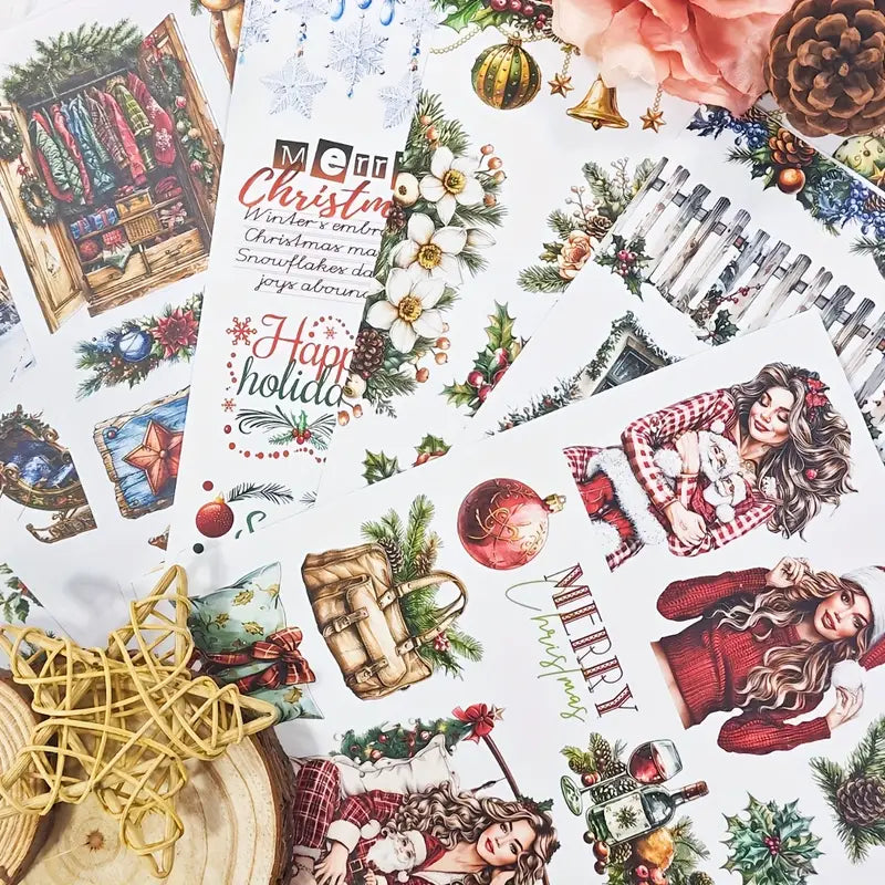 Christmas Wishes Sticker Book
