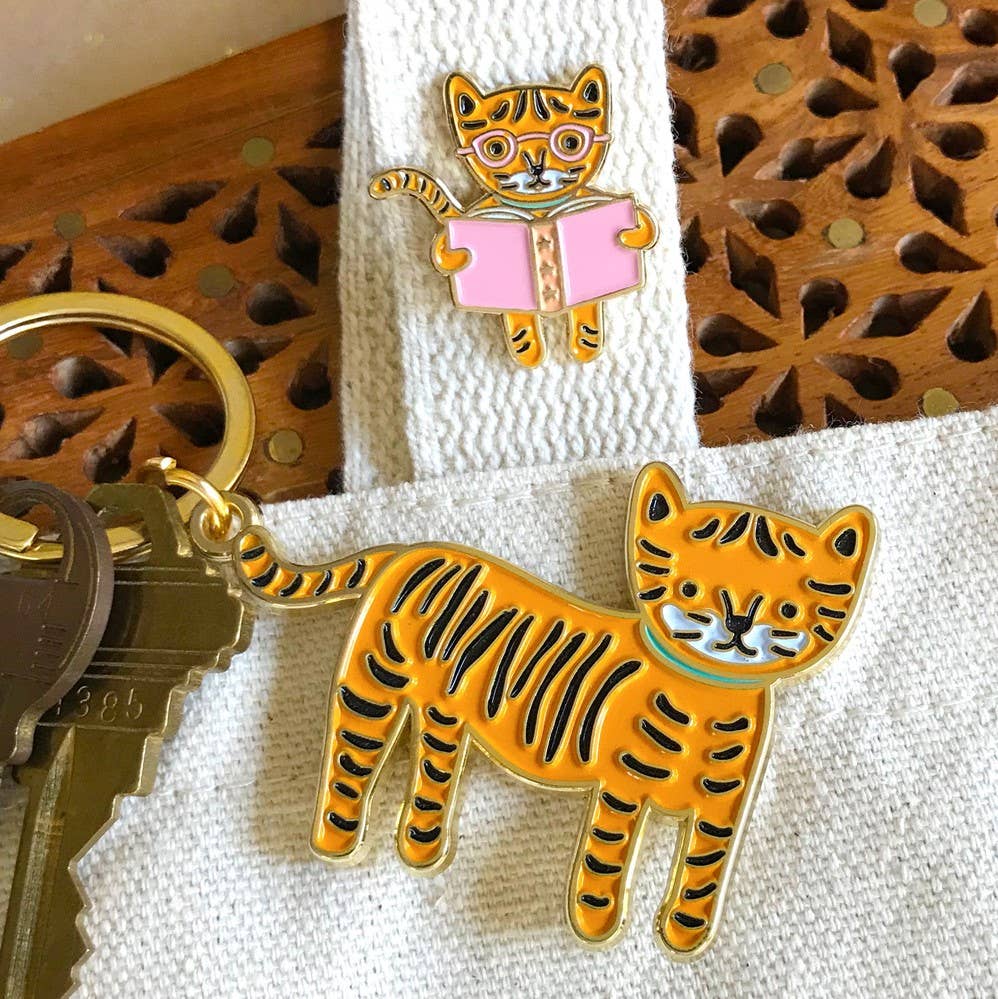 Tiger Tales Enamel Pin