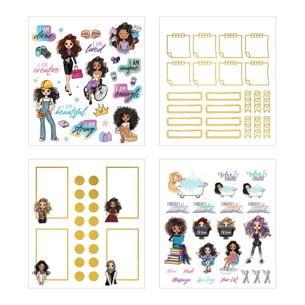 Planner Girl Mini Sticker Book