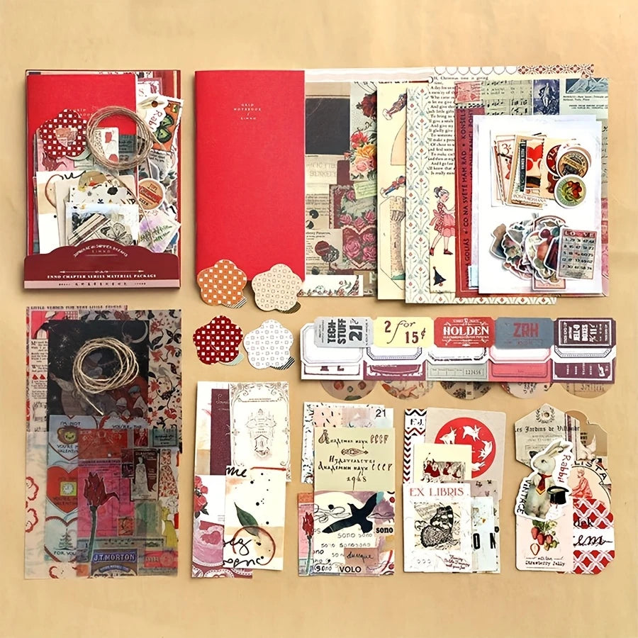 Vintage Scrapbook/Junk Journal Starter Kit