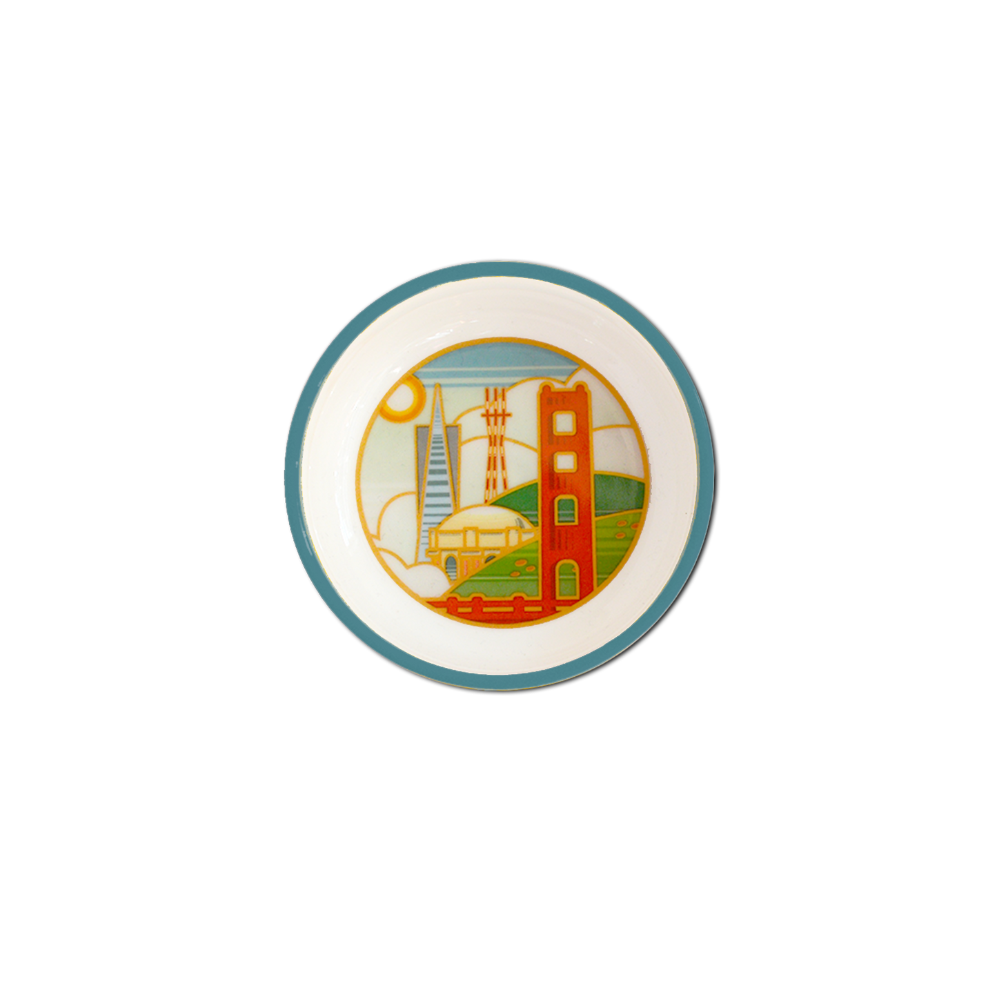 City Towers at Noon Horizons Trinket Dish