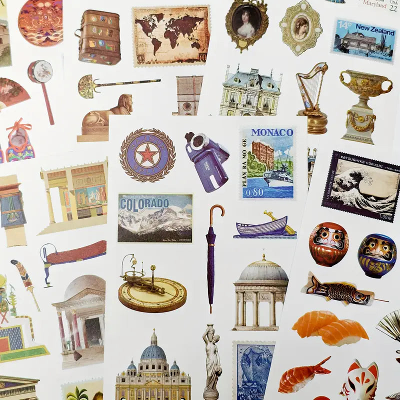 World Travel Sticker Book