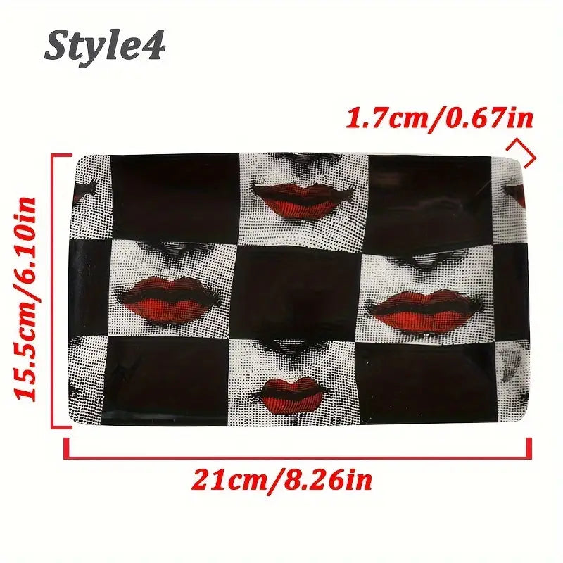 Facial Ceramic Trinket Dishes