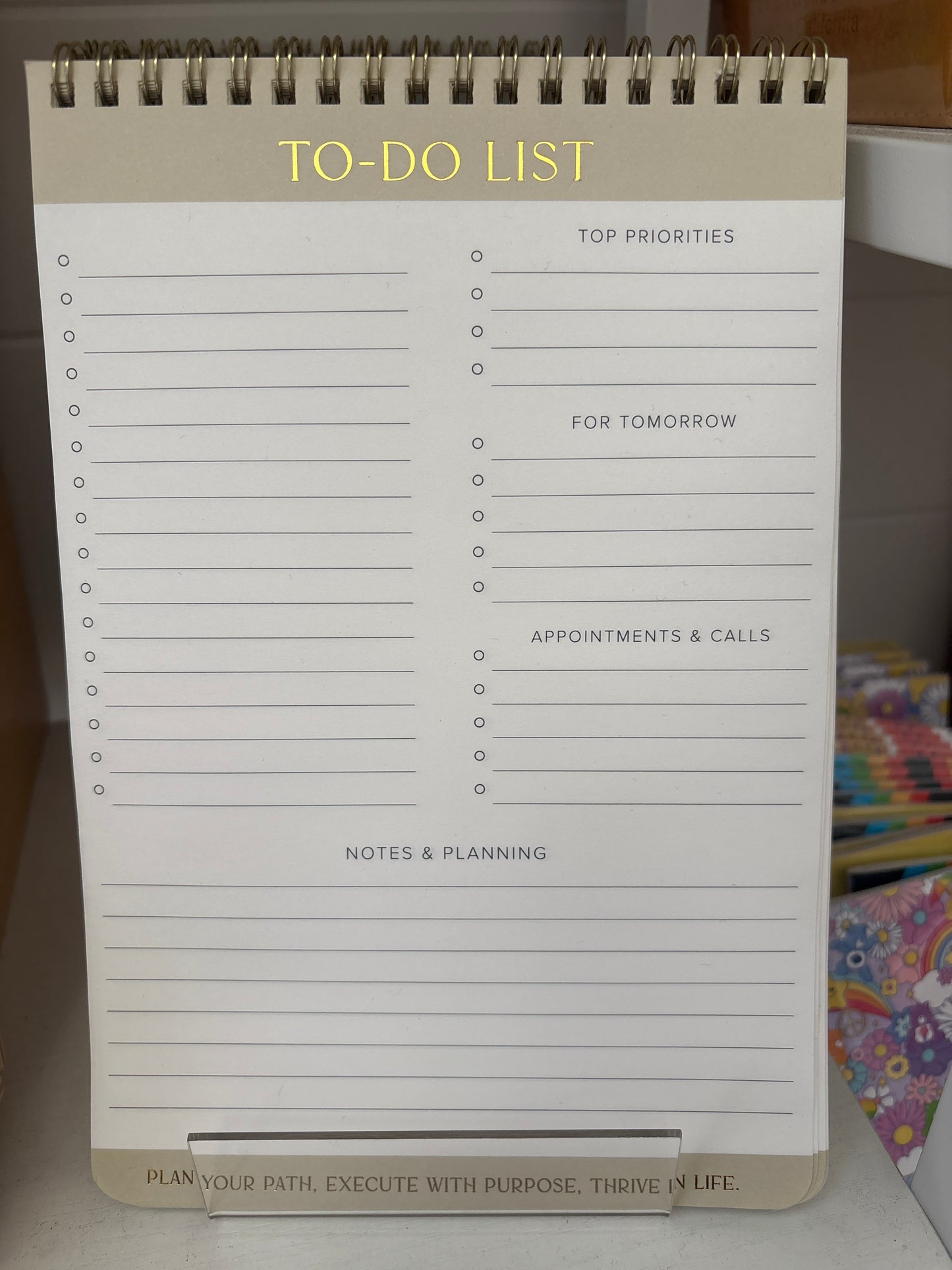 To-Do List Spiral Notepad