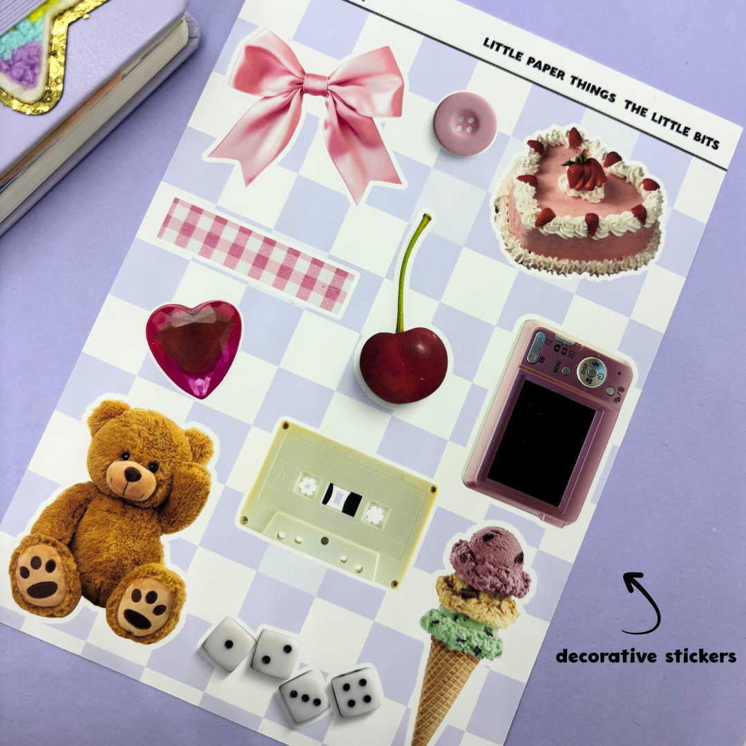 Little Paper Things| The Little Bits| Junk Journal Packet