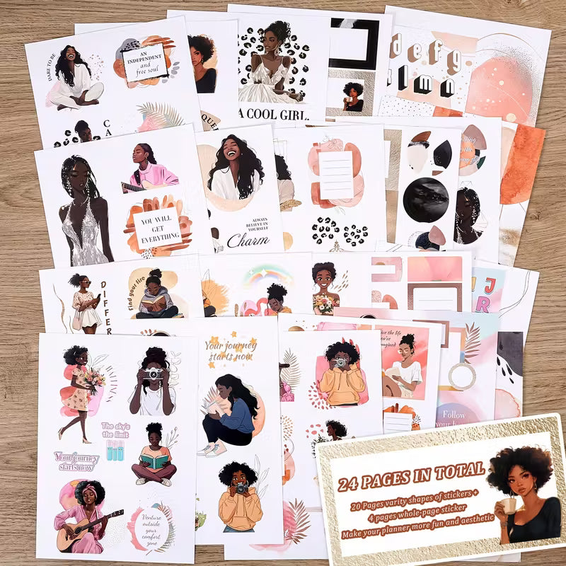 Black Girl Magic Sticker Book