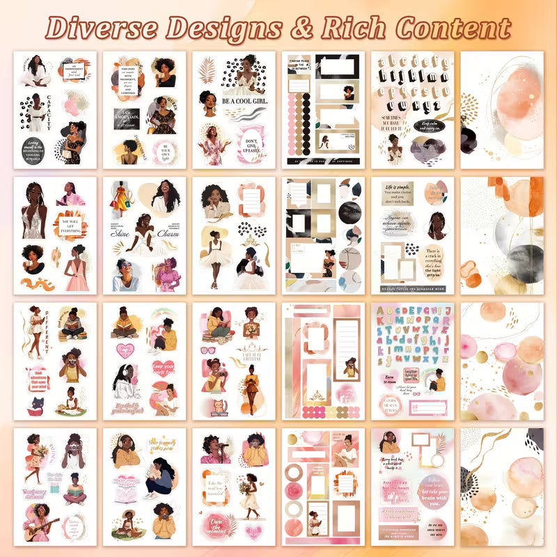 Black Girl Magic Sticker Book