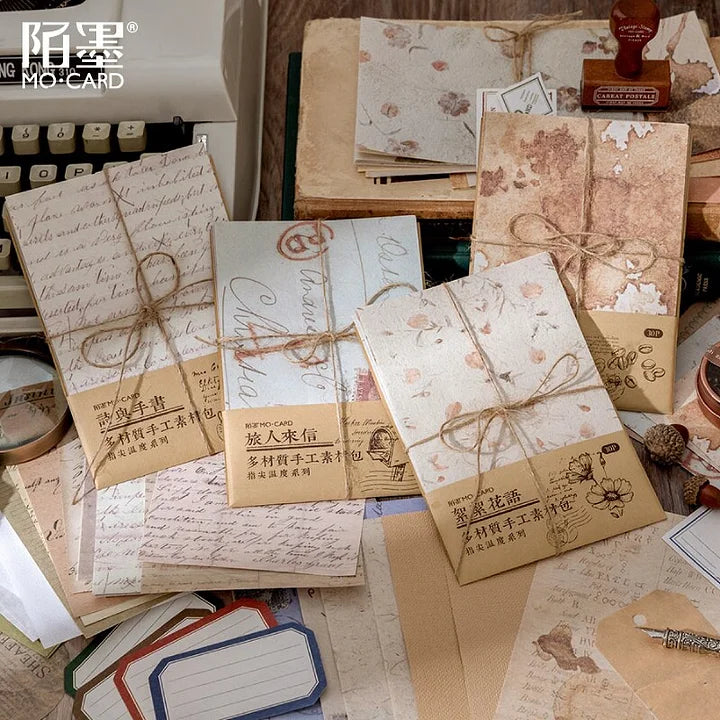 Vintage Textured Paper Kit