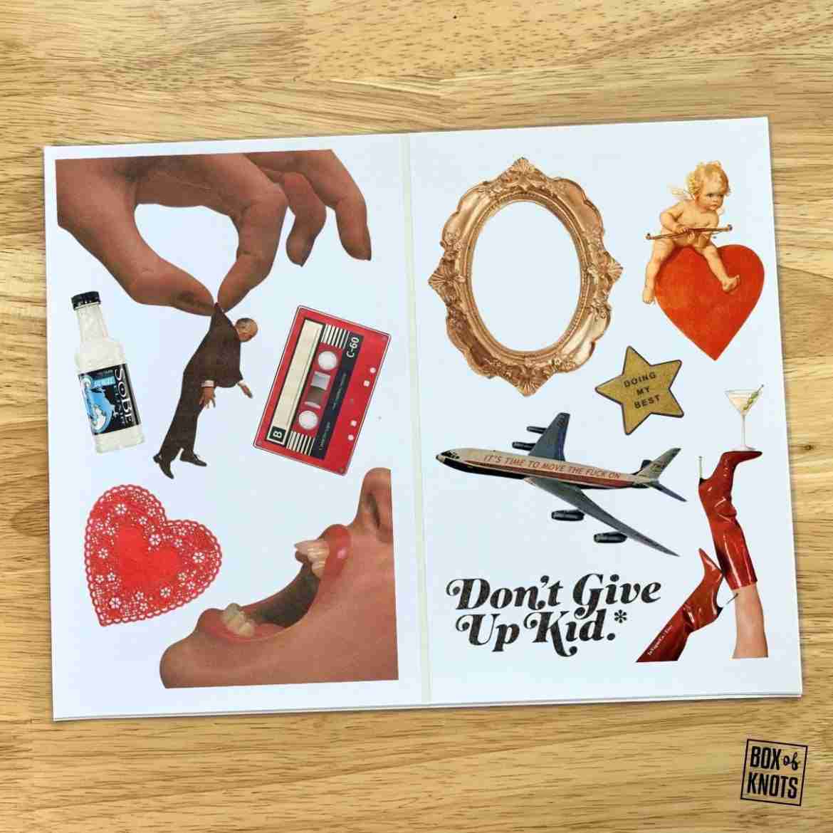Box of Knots Sticker Kit - Vintage Magazine