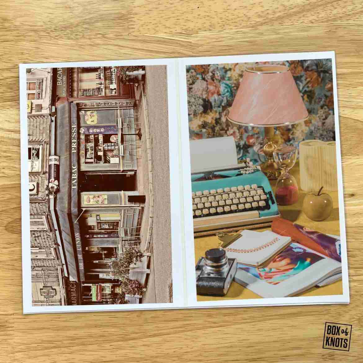 Box of Knots Sticker Kit - Vintage Magazine