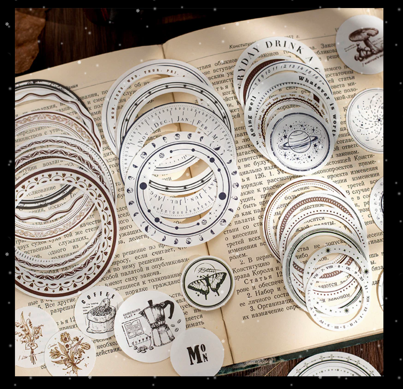 Circle Frame Stickers