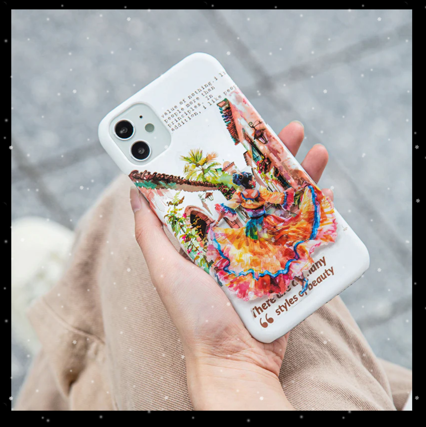 Romantic Trip Scene Stickers