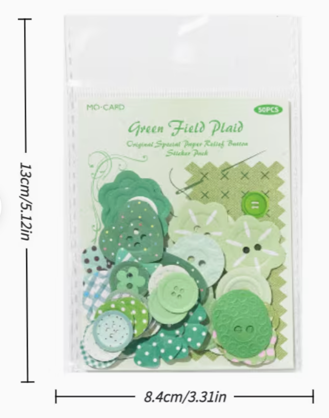 Mocard Button Stickers