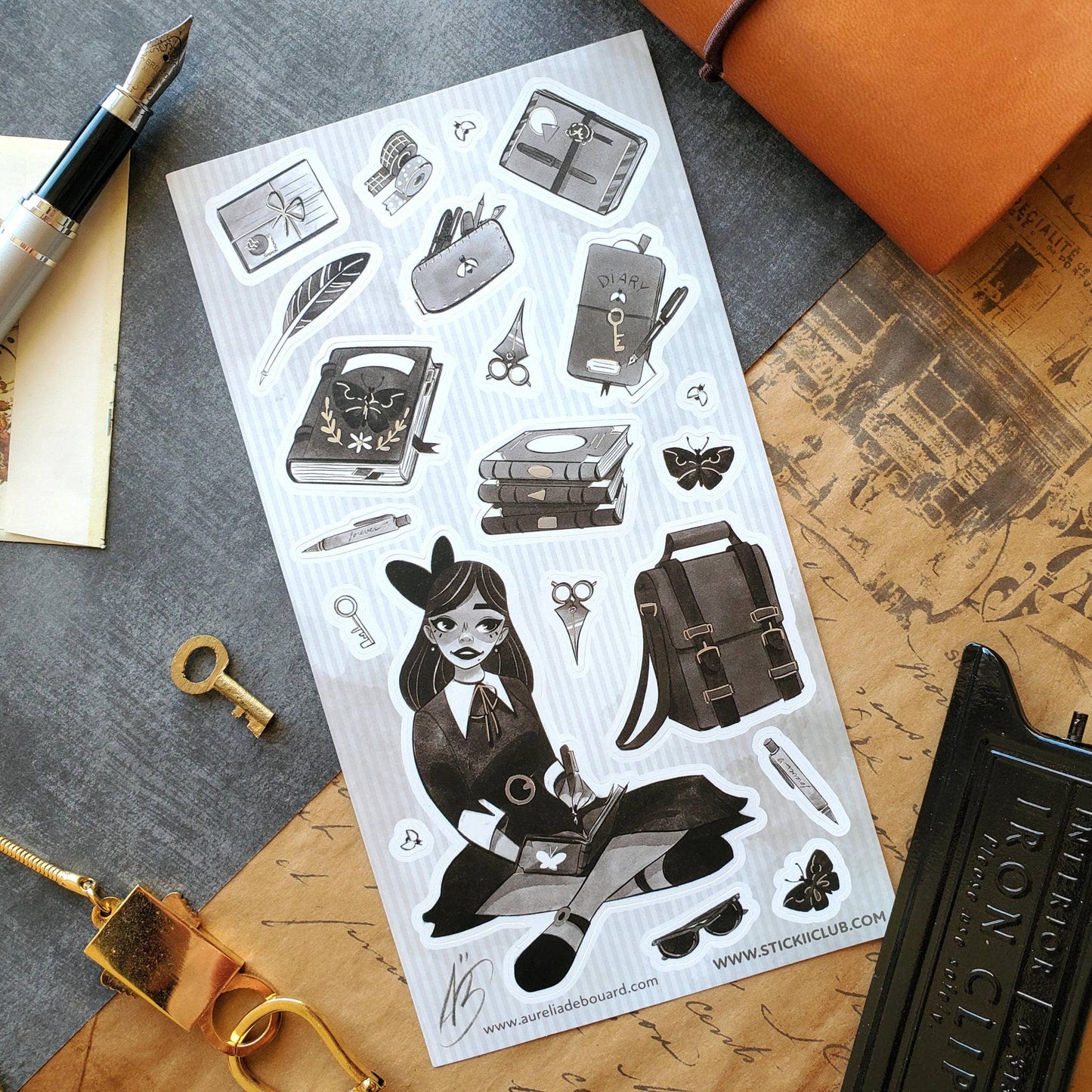 Writer's Essentials Sticker Sheet