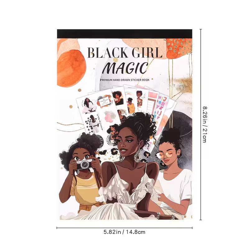 Black Girl Magic Sticker Book