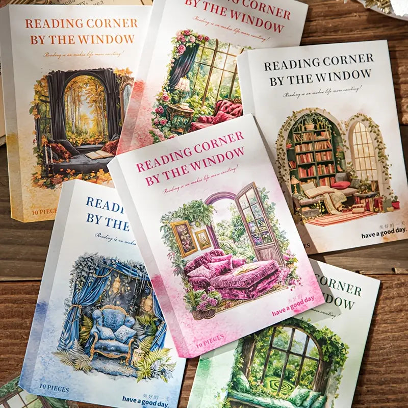 Reading Corner By the Window Sticker Series