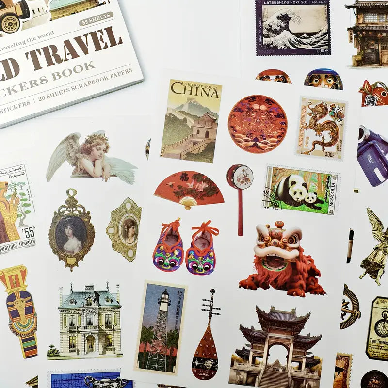 World Travel Sticker Book