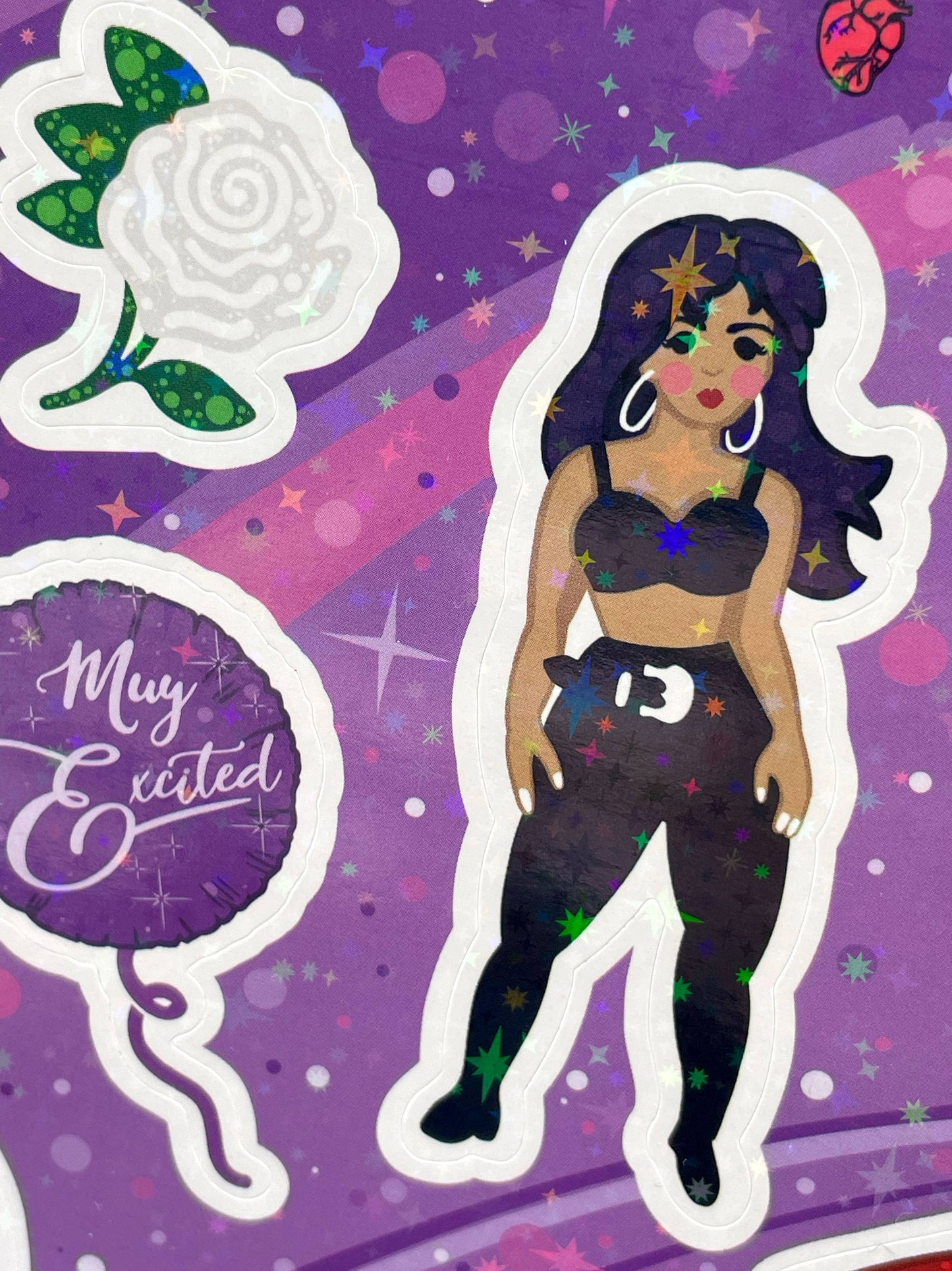 COMO LA FLOR Sticker Sheet