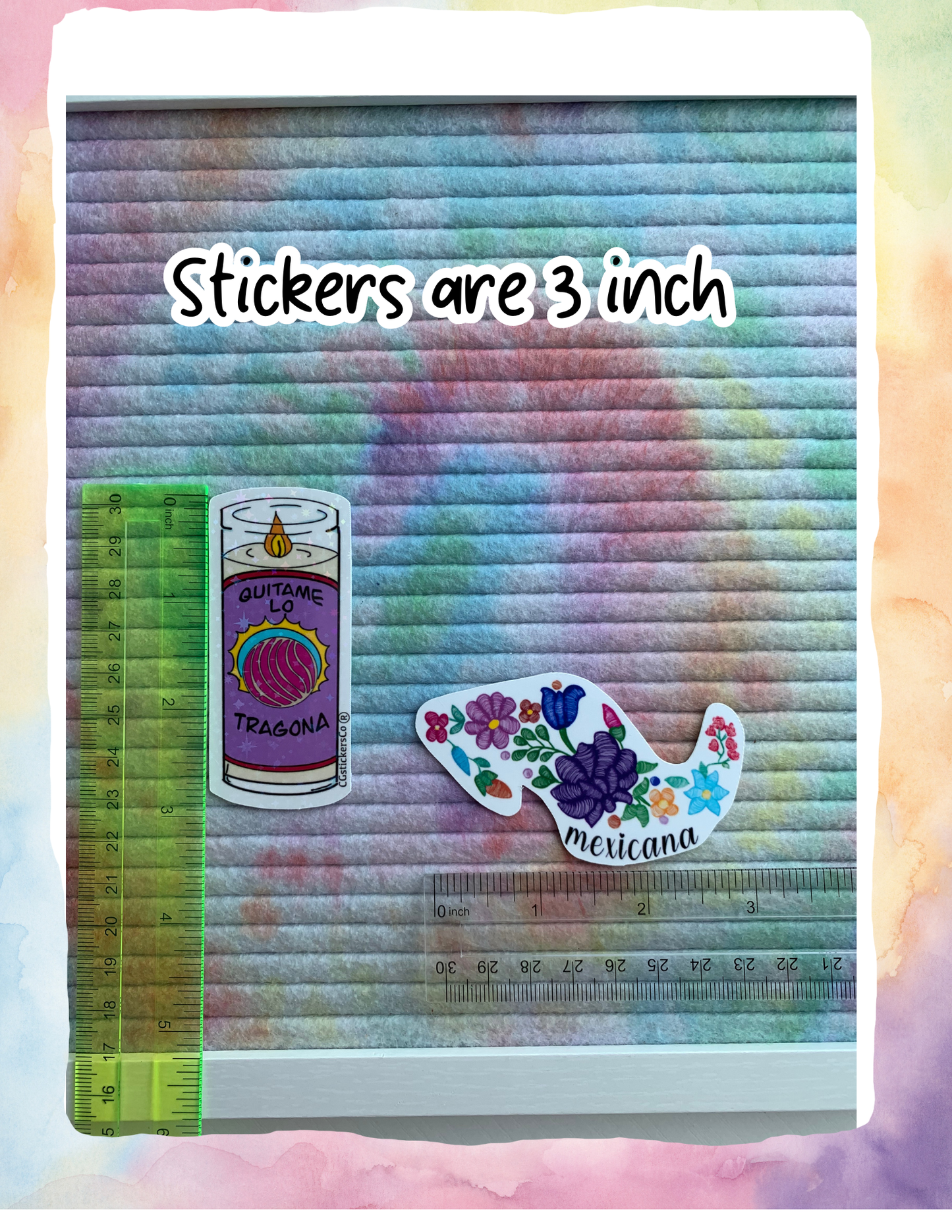 Cafecito y un buen libro latina sticker