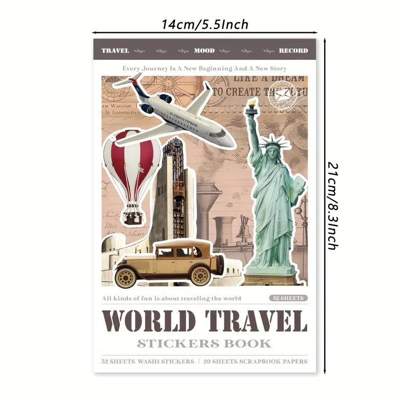 World Travel Sticker Book
