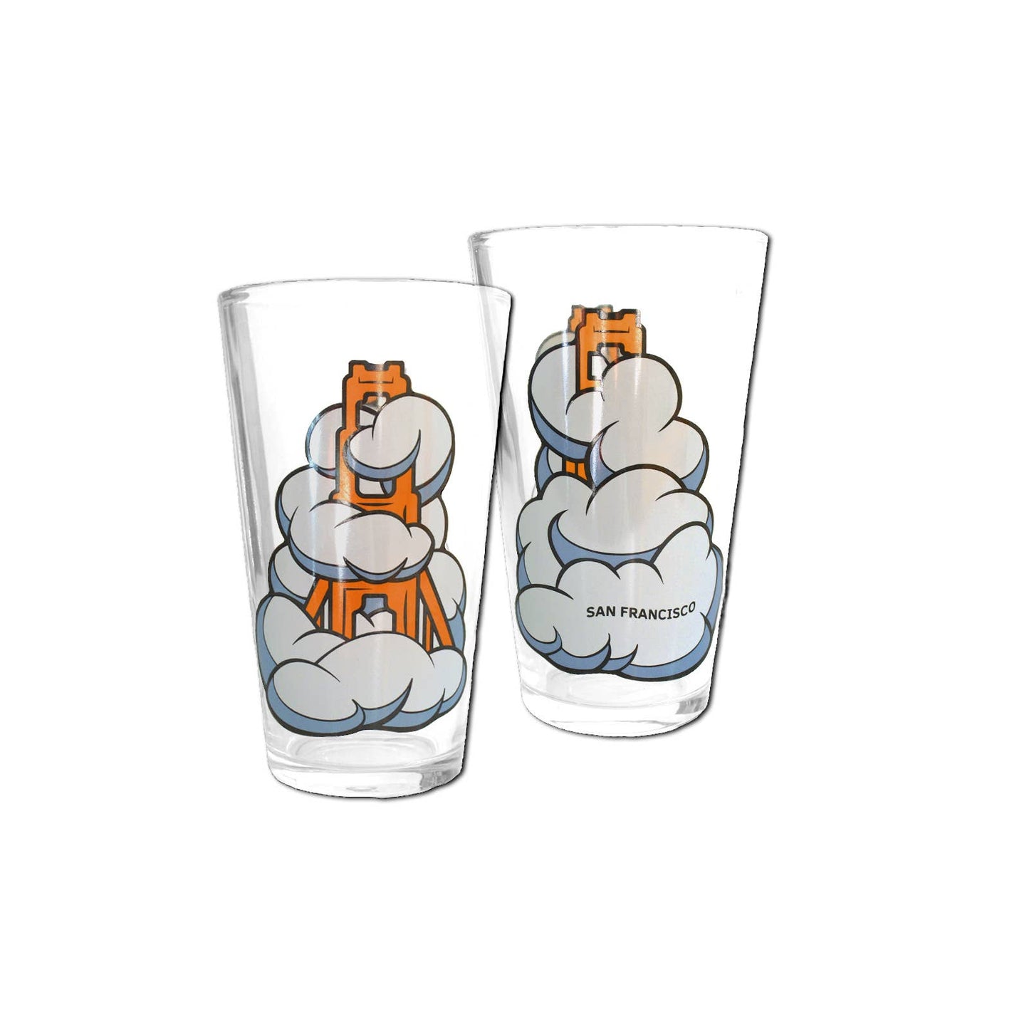 Karl the Fog Pint Glass