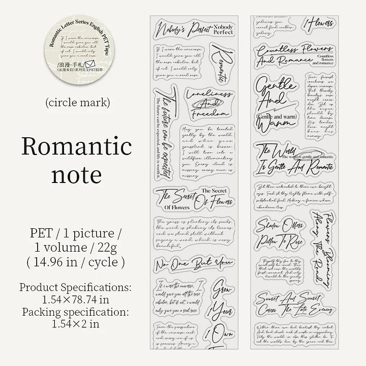 Vintage Series PET Tape Roll