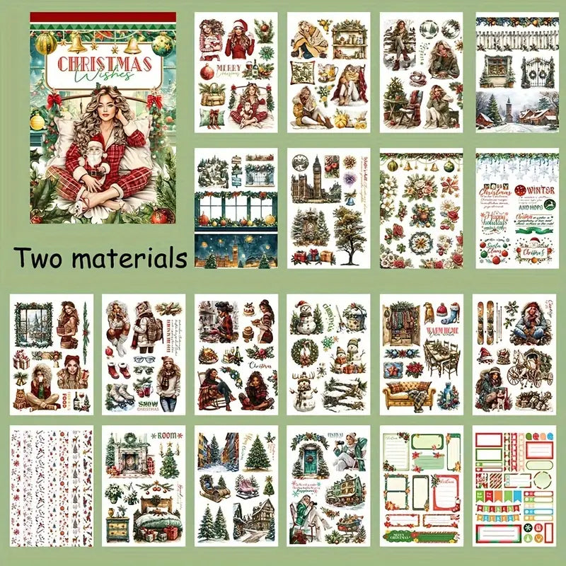 Christmas Wishes Sticker Book