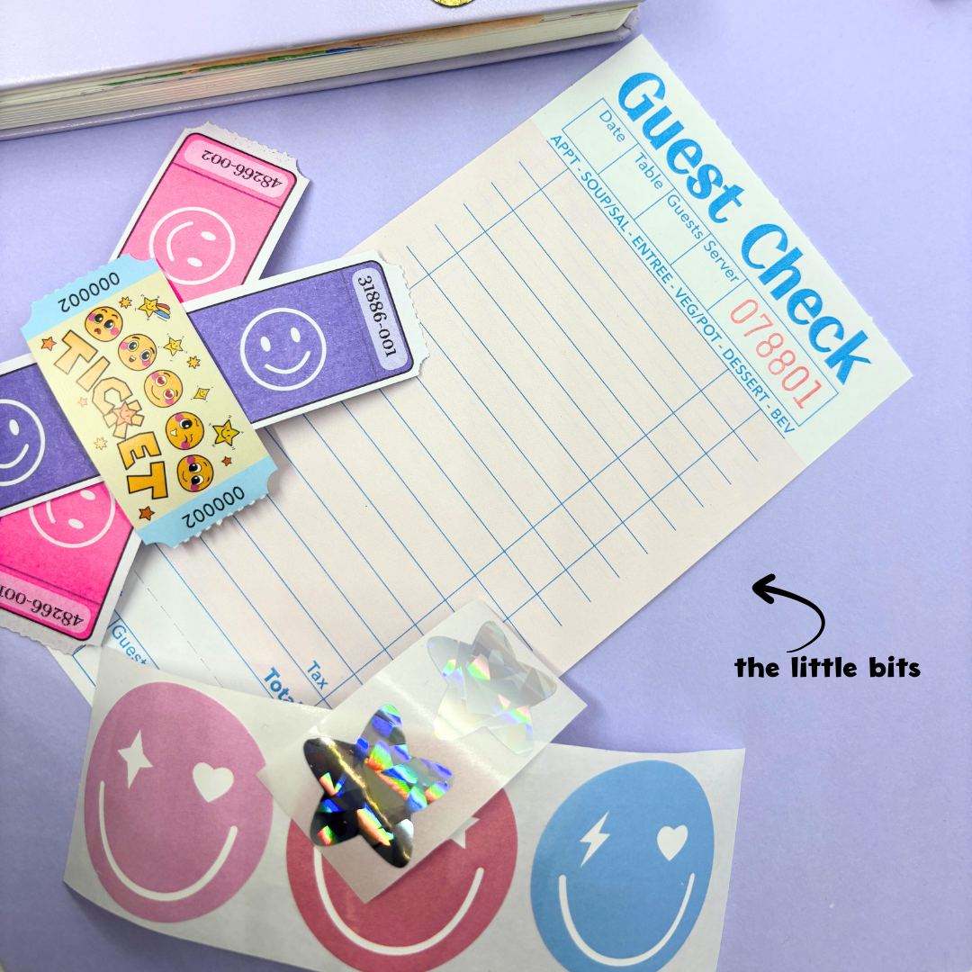 Little Paper Things| The Little Bits| Junk Journal Packet