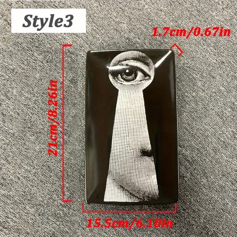 Facial Ceramic Trinket Dishes