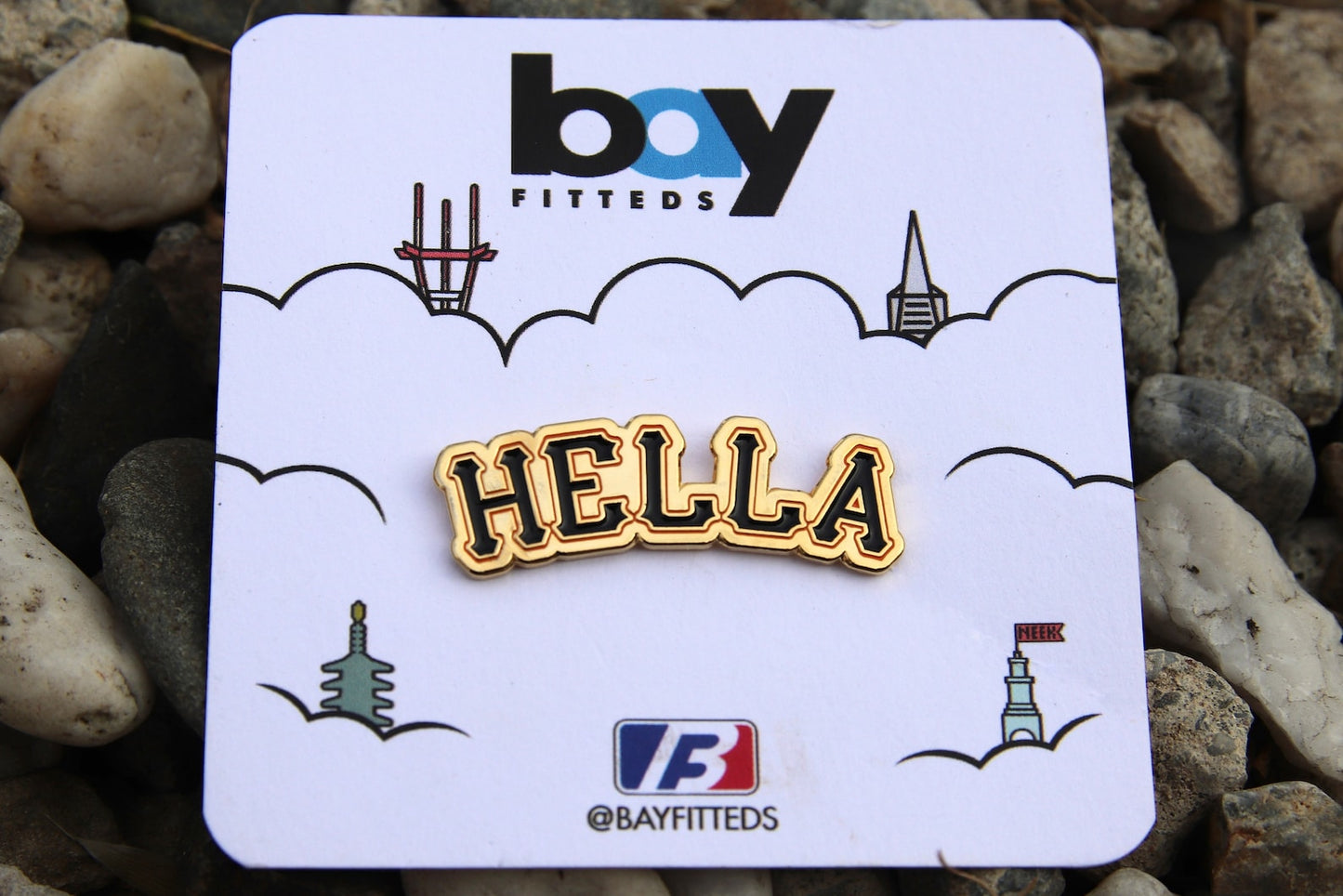Hella Enamel Pin, San Francisco Giants