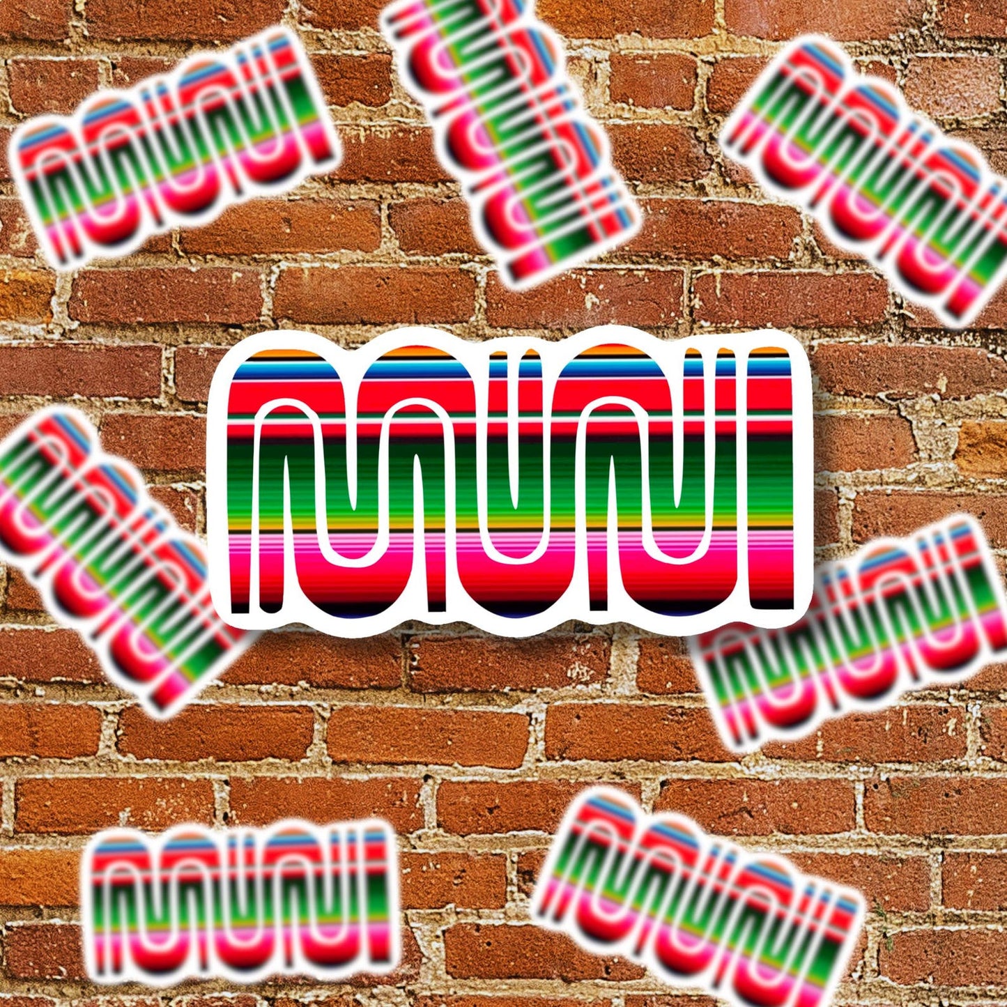 SF Serape Sticker