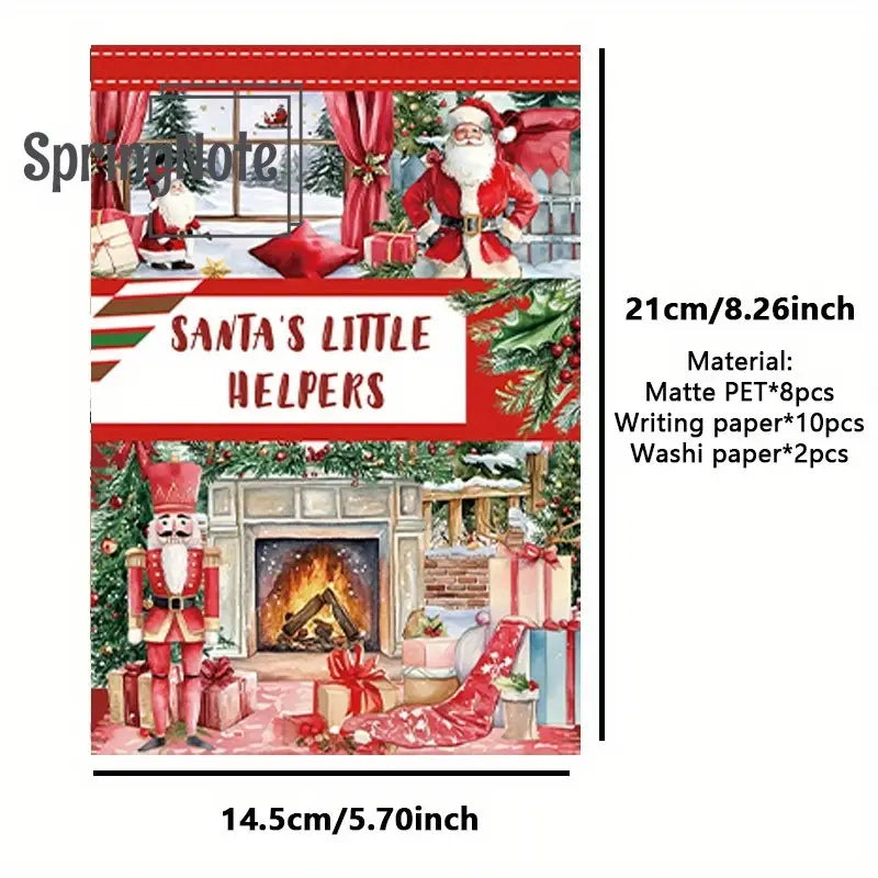 Santa's Little Helpers Sticker Book